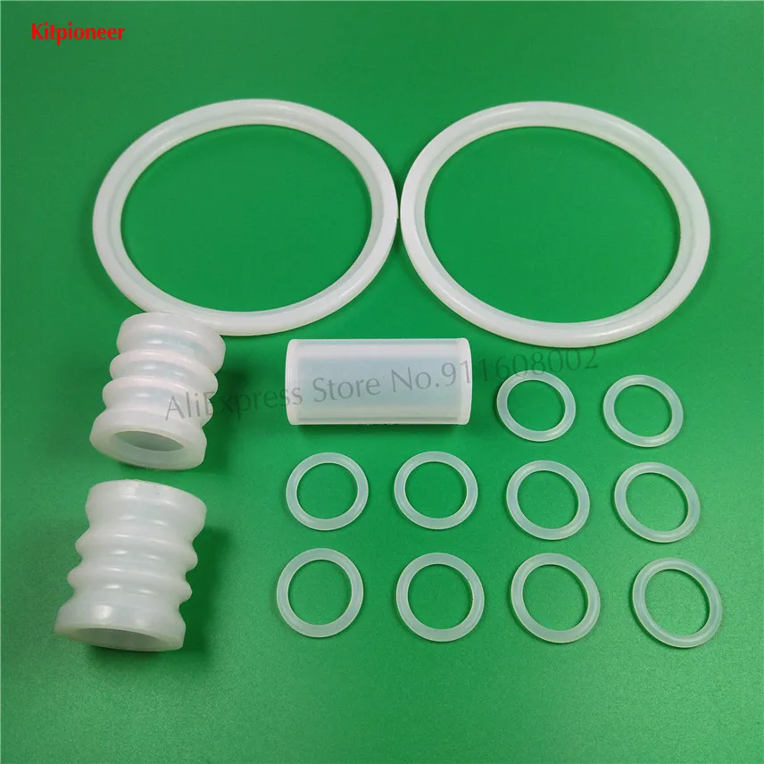 17 Pieces Accessories Seal Rings Gasket Sleeve Rings New FittingsComponents VEVOR Replacements Of YKF Soft Ice Cream Machines