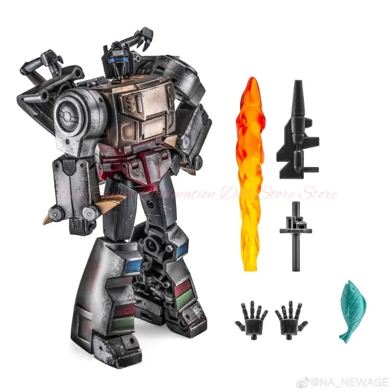 【Auf Lager】Transformiertes Spielzeug H44Z Battle Loss Edition Steel S Lock Actionfigur Sammlermodell Ornamente