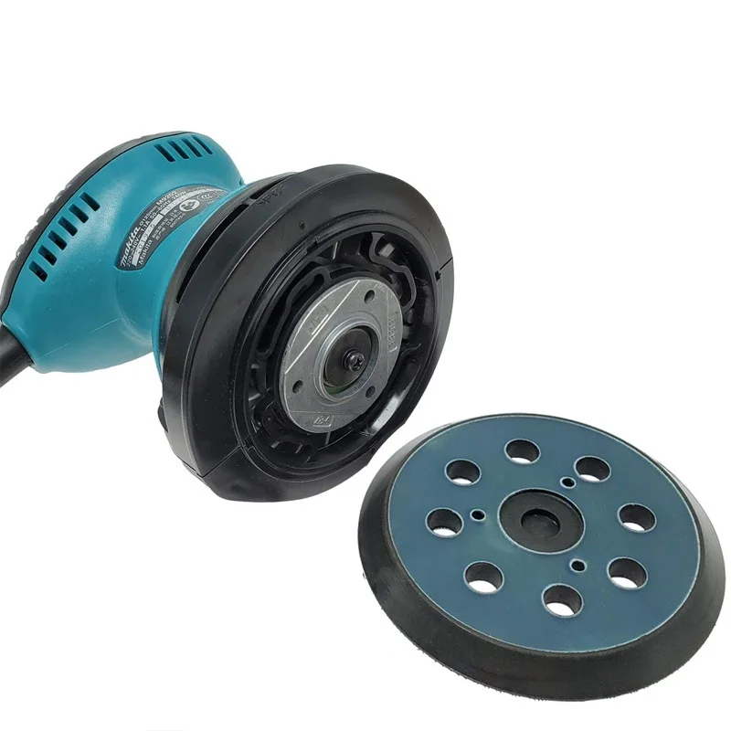 5-Zoll Klettverschluss-Ersatzschleifpads Kompatibel mit Makita Exzenterschleifer, 3 Schraubenlöcher Schleifpads