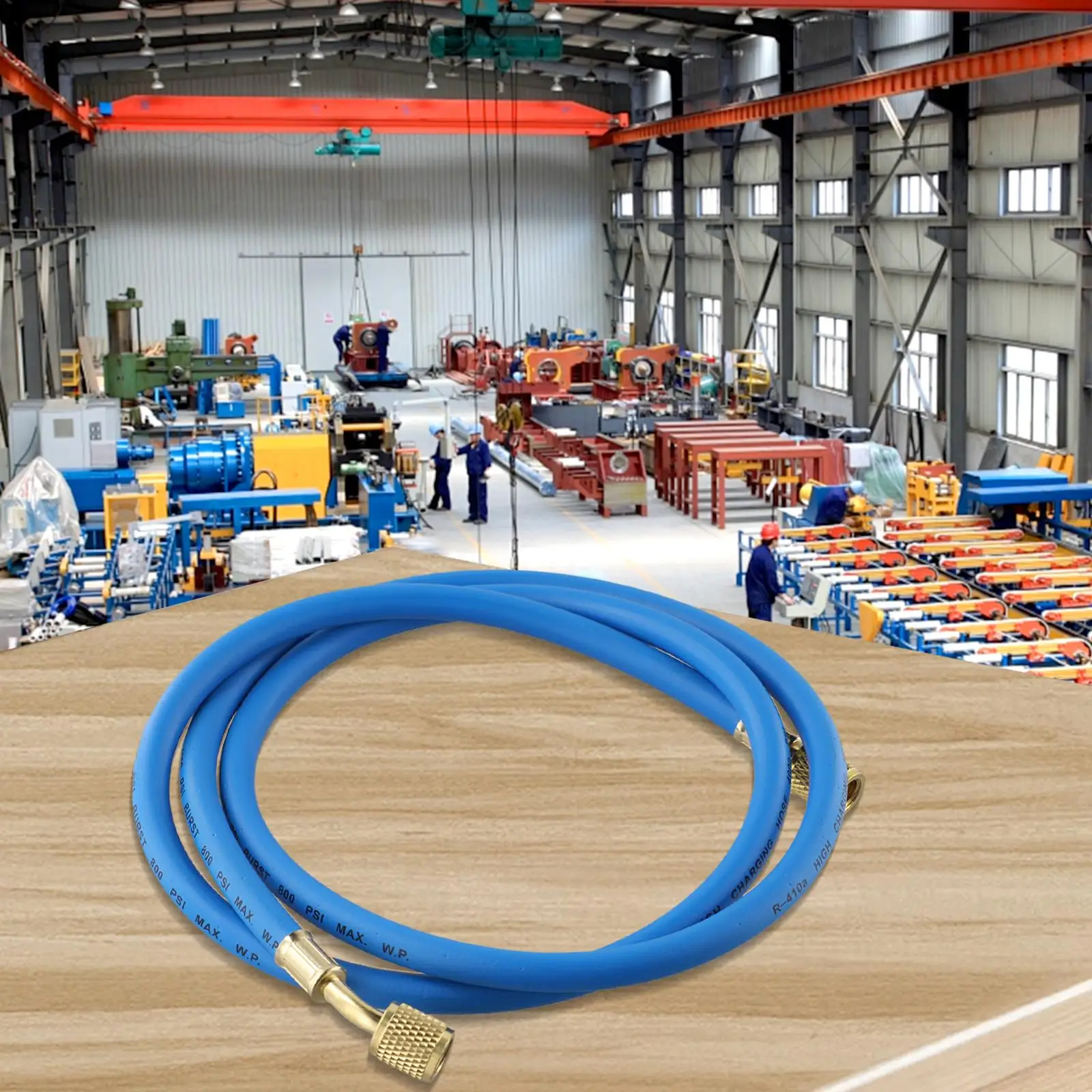 Hose for Efficient Refrigeration Services Sturdy Construction and Flexible Usage at Length Four Point Nine Two Feet
