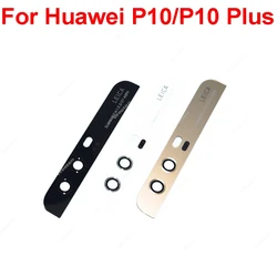 Back Camera Lens & Flash Cover For Huawei P10 P10 Plus Rear Outer Camera Glass Lens + Adhesive Sticker Replacement Repair Parts