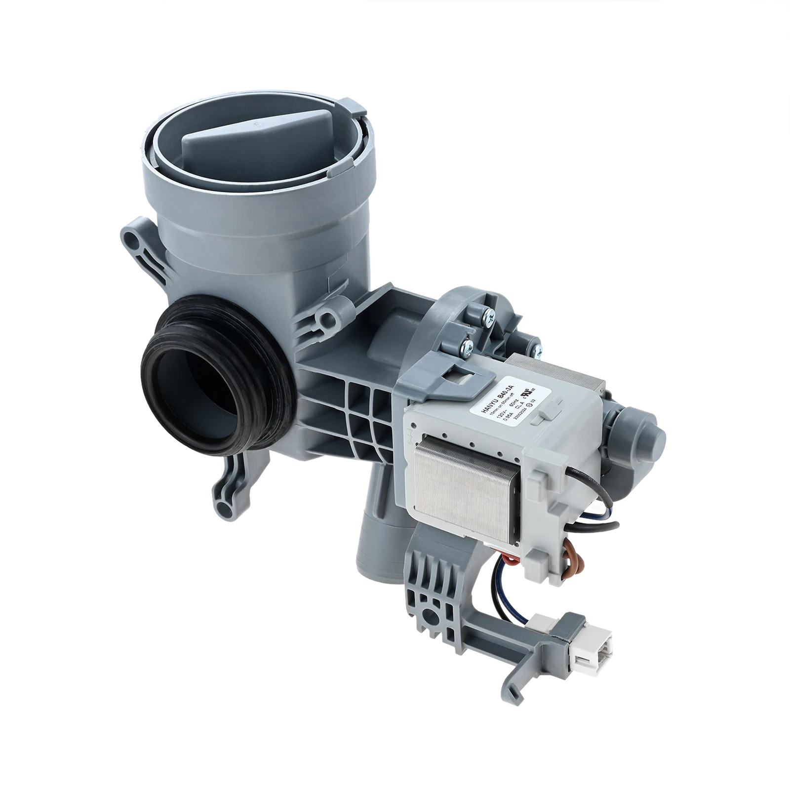 W10425238 W10605427 Conjunto de bomba de drenaje para lavadora compatible con Whirlpool Maytag Amana Crosley lavadora de ropa W10799064