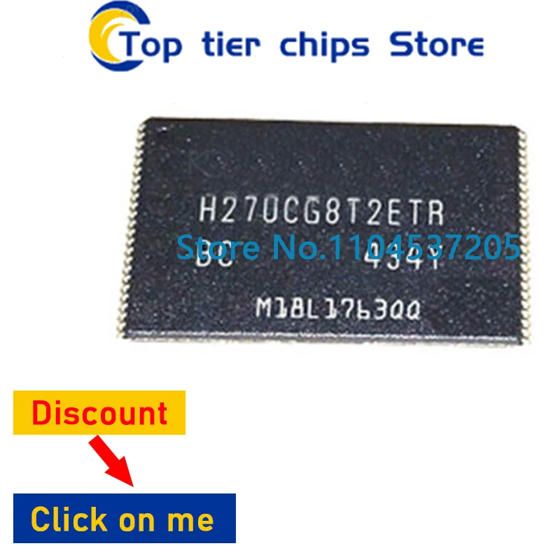 

5pcs H27UCG8T2ETR-BC H27UCG8T2ETR H27UCG8T2 TSOP48 new and original