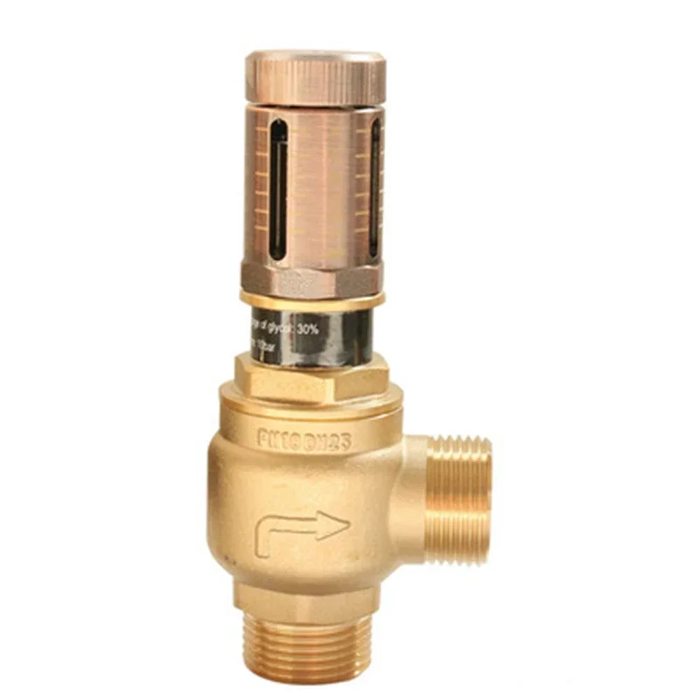 Visually Adjustable Differential Pressure Bypass Valve Floor Heating And Air Conditioning Accessories Adjustable