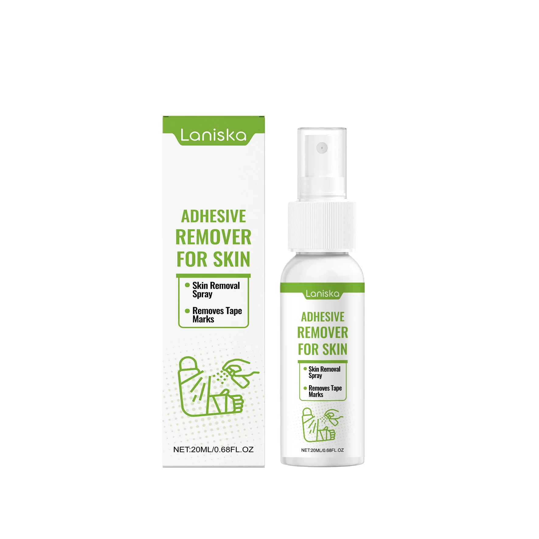Adhesive Wipe-Off Spray Skin Glue Mark Removal Bandage Adhesive Remover Skin Sticky Stuff Remover Ostomy Adhesive Wipes Spray