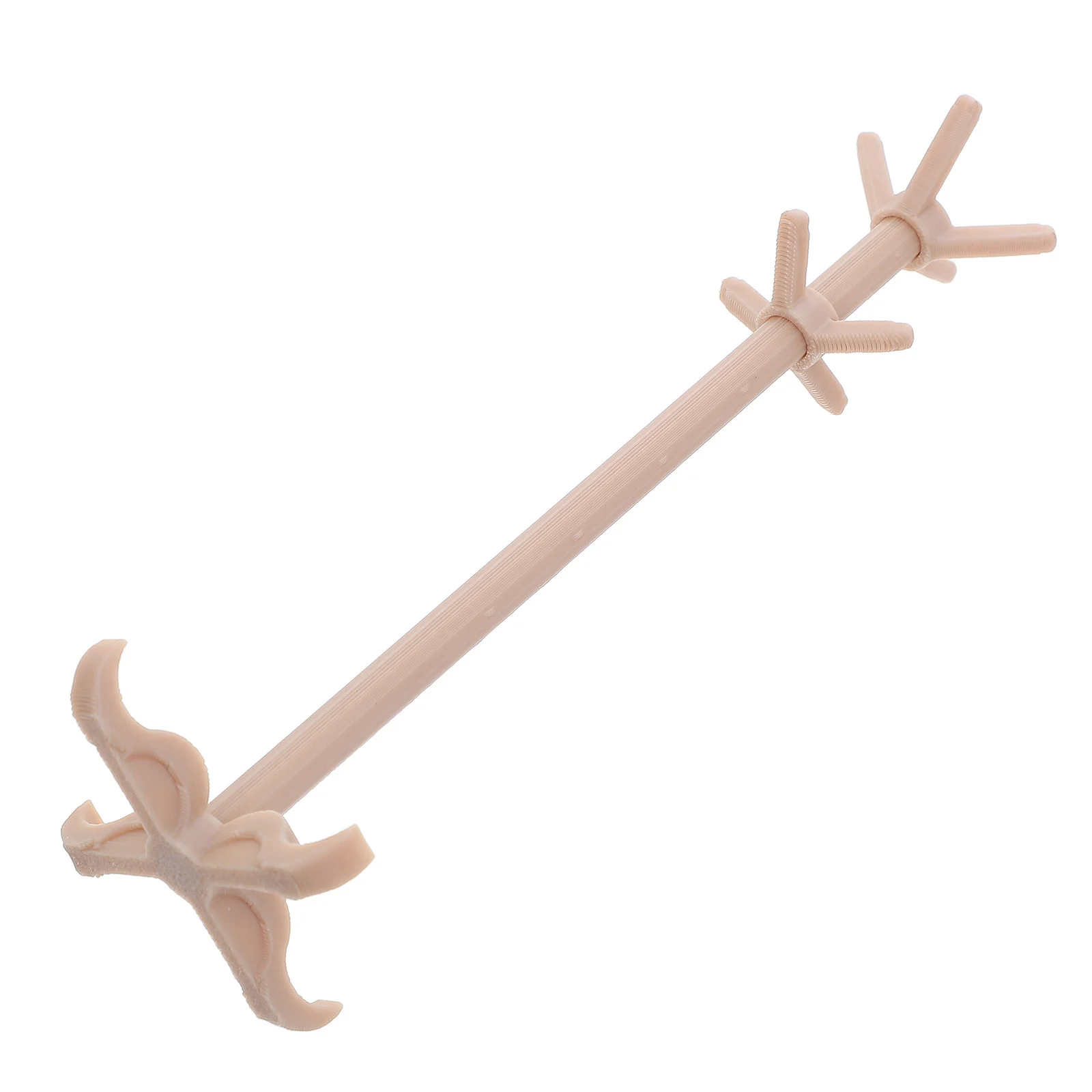

Coat Hangers Dollhouse Jacket Hat Rack Mini Stand Furniture Accessories Garment PLA Clothes