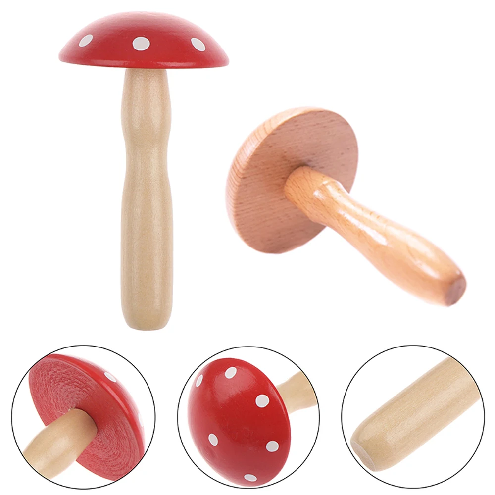 

Darning Mushroom Traditional Wooden Mushroom Darner for Darning Darning Needle Sewing Thread Practical Clothes Patch Machine