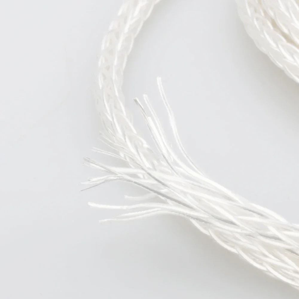 Audiocrast 1619AG 16 النوى 6N OCC الفضة PTFE كابل DIY بها بنفسك سماعة كابل سماعة سماعة لتقوم بها بنفسك كابل لسماعة رأس مخصصة