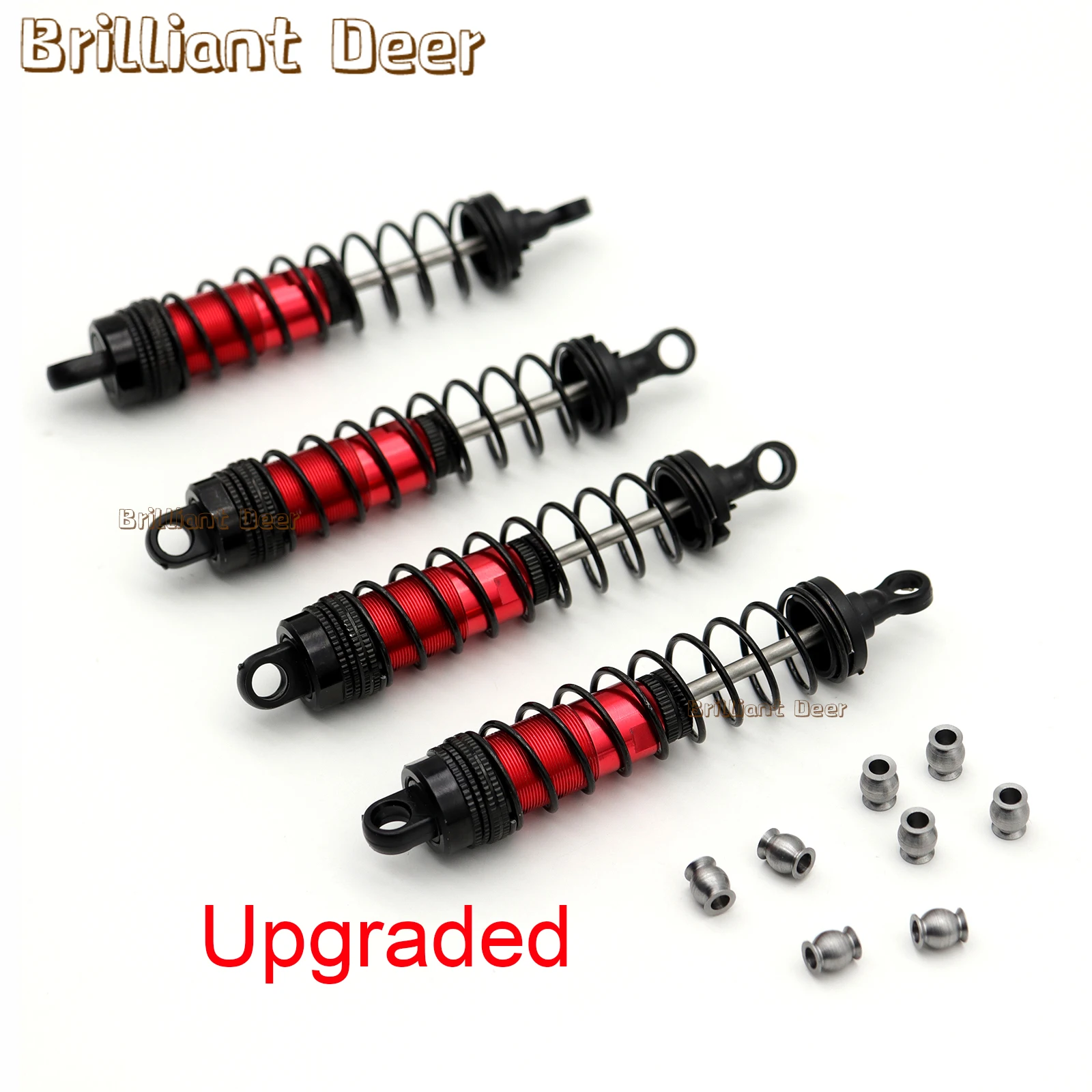 ممتص الصدمات المعدني المزيت لشاحنة Traxxas Trx4 1/10 MINI MAXX RC - ملحقات بديلة وترقية