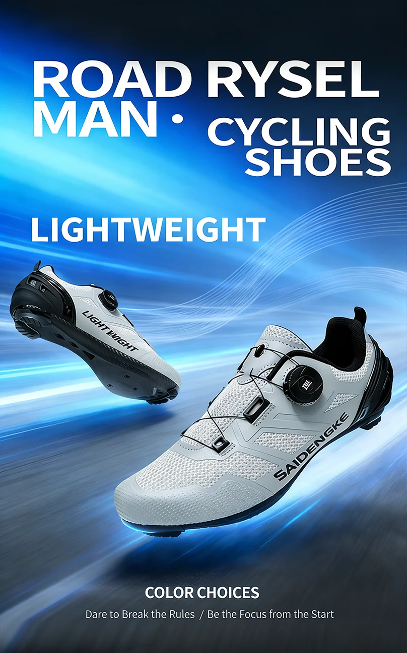 2026 Neue Professionelle Radsportschuhe für Herren und Damen, Mountainbike-Schuhe mit SPD-Klammern, MTB-Fahrradschuhe, Speed-Sneaker für Geländefahrten – Detail 11