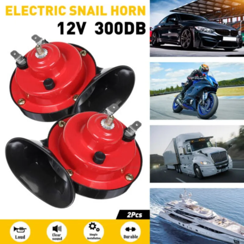 300db Super Train Horn for 12V Power Supplies Car-boat Motorcycles Automotive Loudspeaker Car Speaker Sound Signal