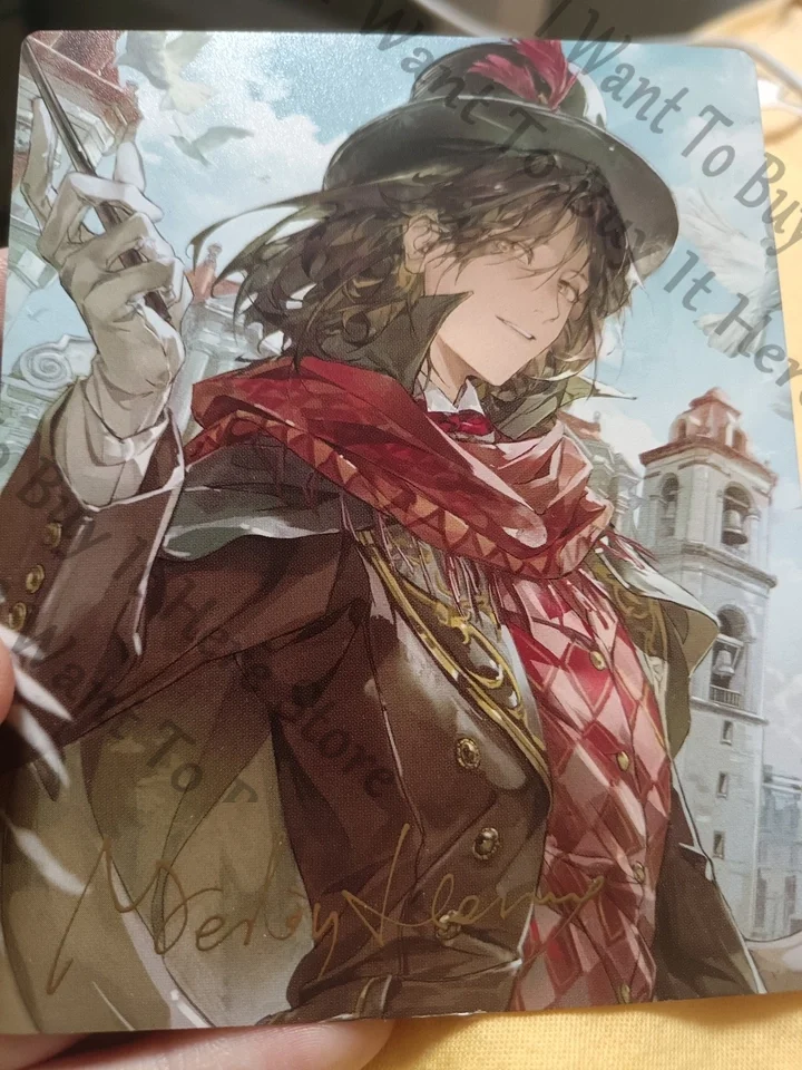 Lord of Mysteries Klein Moretti Amon Leonard Mitchell Cosplay Anime Badge Brooch Emblem Polaroid Card Photocard Accessories Fans