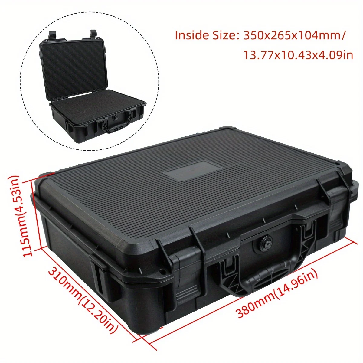 Hard Shell Tool Storage Case Image 7