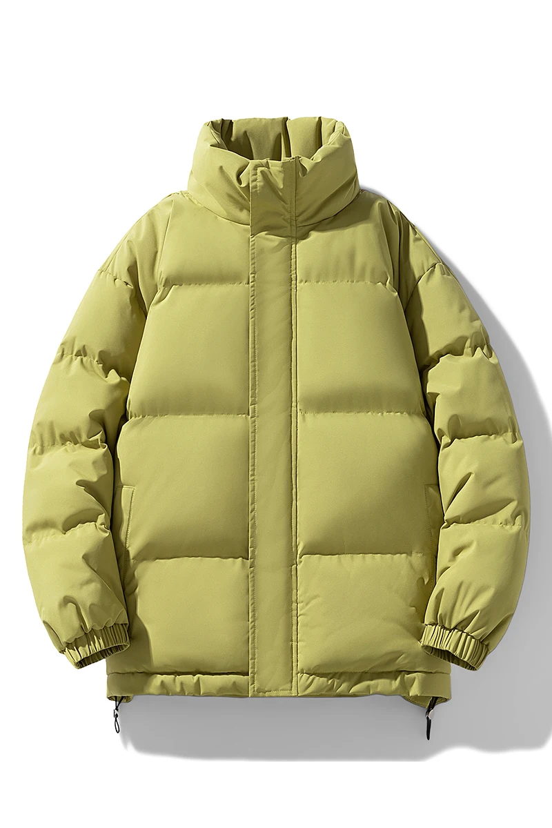 2026 men's thick stand-up collar cotton coat for autumn/winter men new youth casual anti-cold and warm outerwear size M-3XL