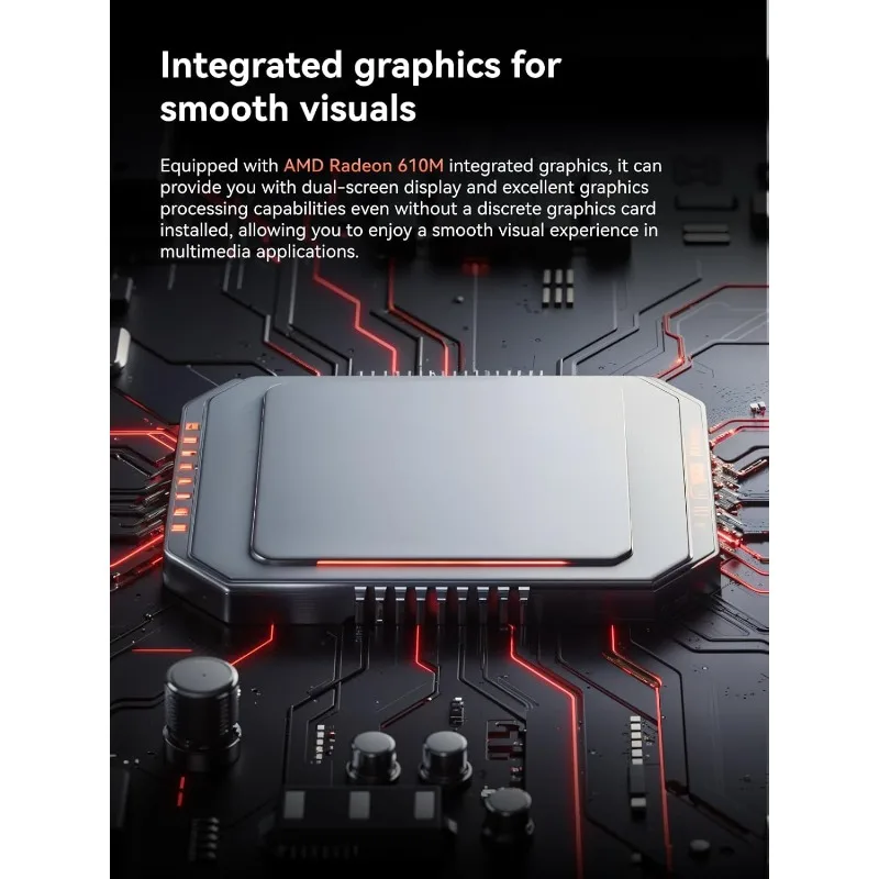 اللوحة الأم BD795M M-ATX اللوحة الأم، AMD Ryzen 9 7945HX، 16C/32T، حتى 5.4 جيجا هرتز، فتحة PCIe 4.0 x16، فتحات NVMe M.2 المزدوجة