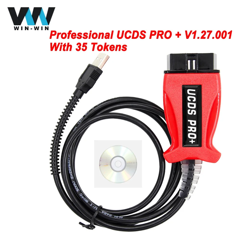 Newest V1.27.001 Version for FORD UCDS PRO+ Supports FORD Cars With 35 Tokens Full License UCDS pro UCDS Full Activated