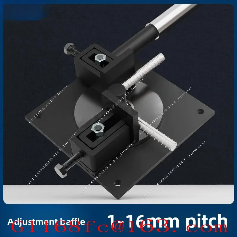 Small Manual Bending Hoop Bar Bending Machine Tool, Round Steel Bending, Right Angle Iron Wire Processing Hand Tool