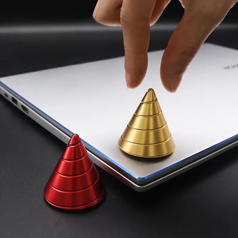 Jouets de bureau Fidget Roller Spinner métal toupie pointe gyroscope EDC soulager le soulagement du Stress jouet Mezmoglobe Anti anxiété leurre