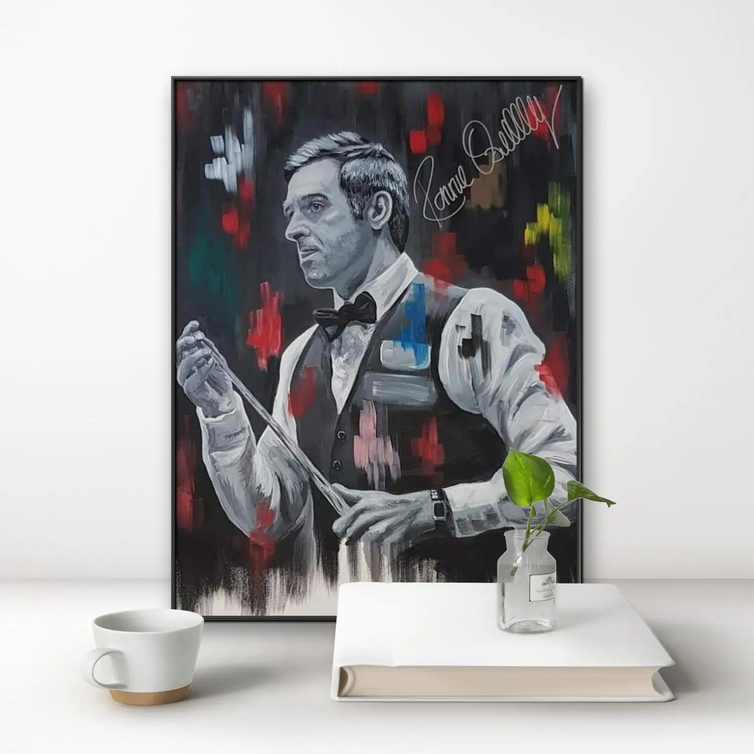 Ronnie O'Sullivan 5D Diamond Painting Billiards hall fans DIY Diamond Embroidery Hand Home Decor Legendary player