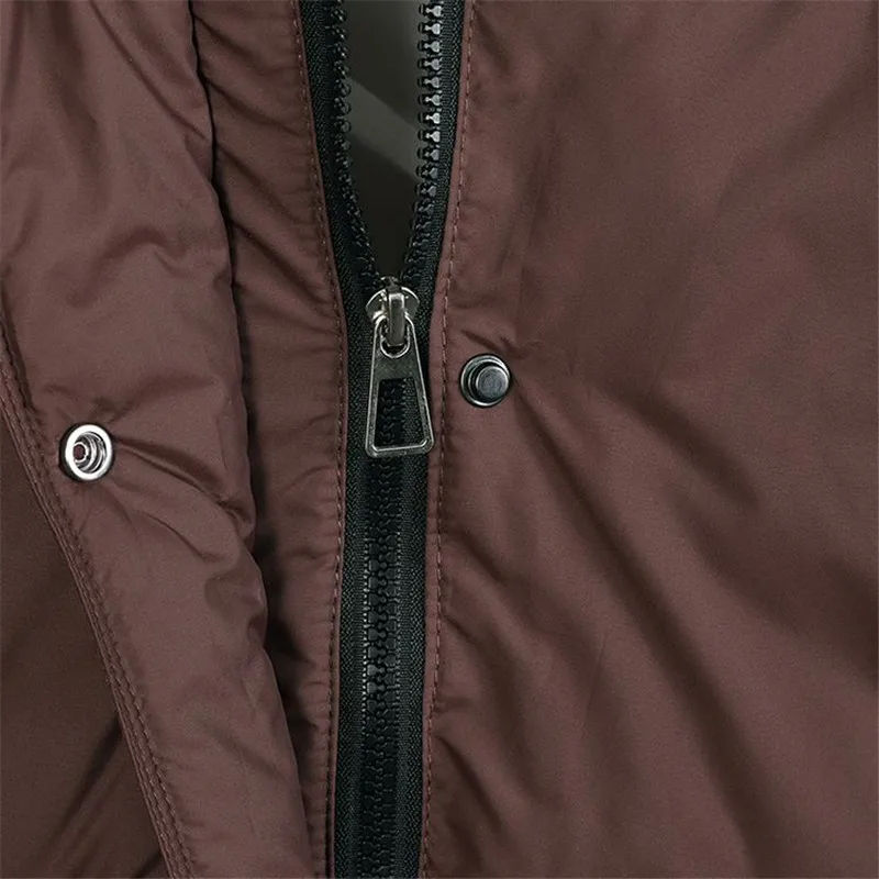 Winter Parkas 2026 New Women Down Cotton Jacket Fashion Hooded Stand Collar Loose Thick Warm Bread Padded Clothes Female B1436