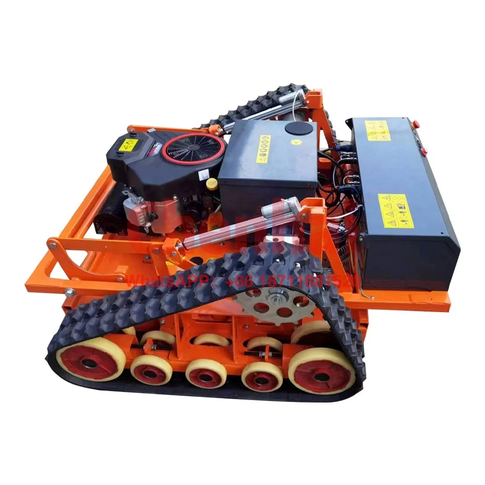 Neuer ferngesteuerter Roboter-Rasenmäher im Design