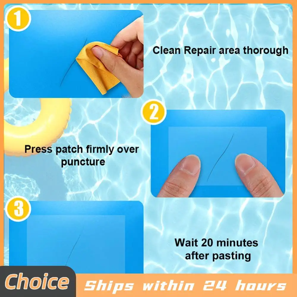 

Набор для ремонта надувных матрасов, 10-100 шт., водонепроницаемый, прочный, самоклеящийся, из ПВХ