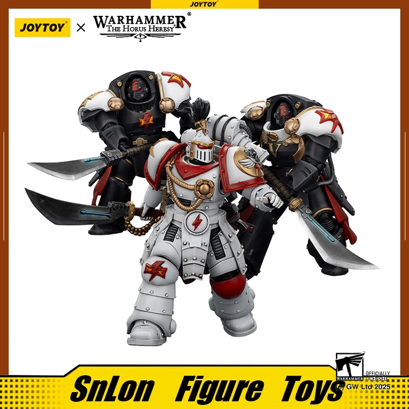 

JOYTOY Warhammer 40K «Хоріси Гора», 1/18 экшн-фигурка, белые шрамы, легион, претор, вуг, кэсиг, терминатор, 3 шт., модель игрушки