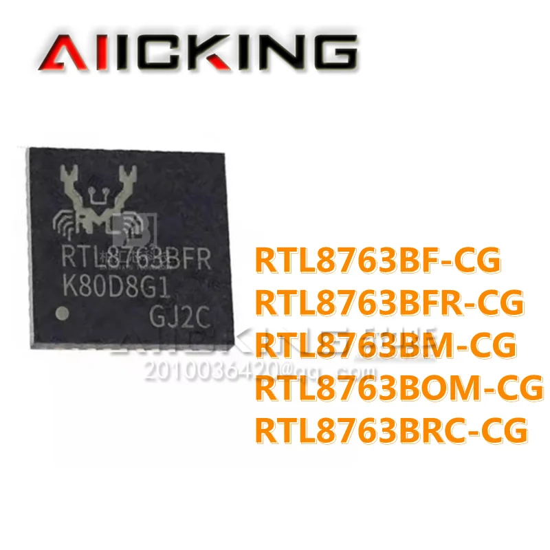 RTL8763BF-CG RTL8763BFR-CG RTL8763BM-CG RTL8763BOM-CG RTL8763B0M-CG RTL8763BRC-CG (1 buah) Chip IC asli QFN, tersedia