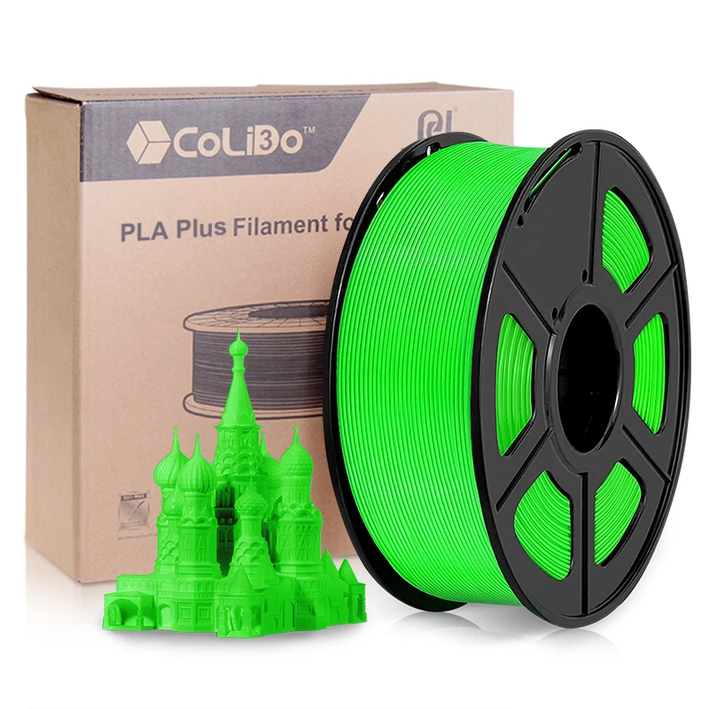 

CoLiDo PLA PLUS 3D Printer Filament 1KG 1.75mm High speed NO Bubble Arrange Neatly 3D Printing Materials