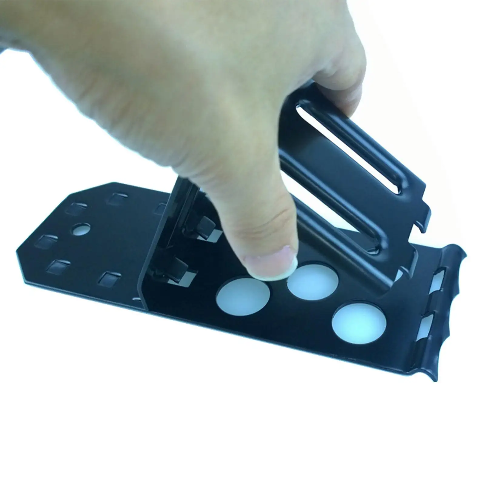 

Garage Parking Wheel Stoppers Stabilize Vehicle Anti Slip Sheet Metal Stopper for Safe Parking