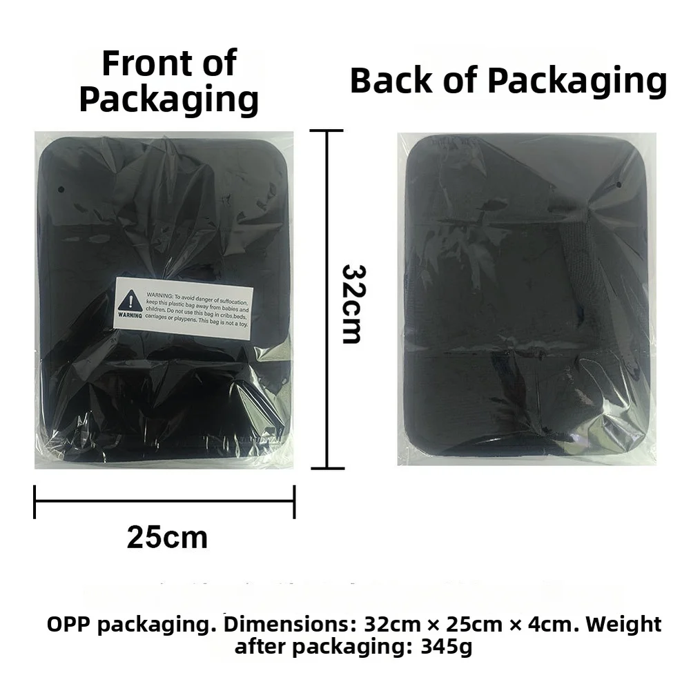 Black canvas tool organizer bag compatible with For impact wrenches and For cordless drills with secure closures