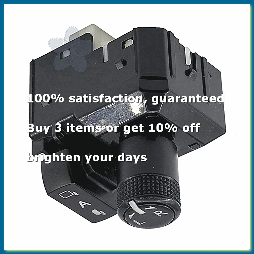 New 183712 Car Rearview Mirror Master View Adjust Switch Button for 2015-2020 Car Accessory