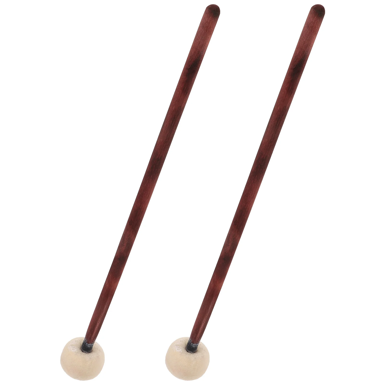 

2 Pcs Double Sided Drum Mallet Mallets Hammer Instrument Parts Percussion Sticks Adult Drumsticks