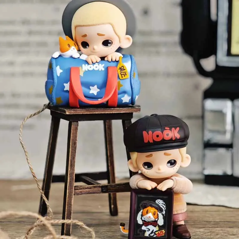 

Nook Adventure Vintage Store Series мультяшная кукла ручной работы слепая коробка виниловая игрушка модный настольный орнамент подарок-сюрприз для детей