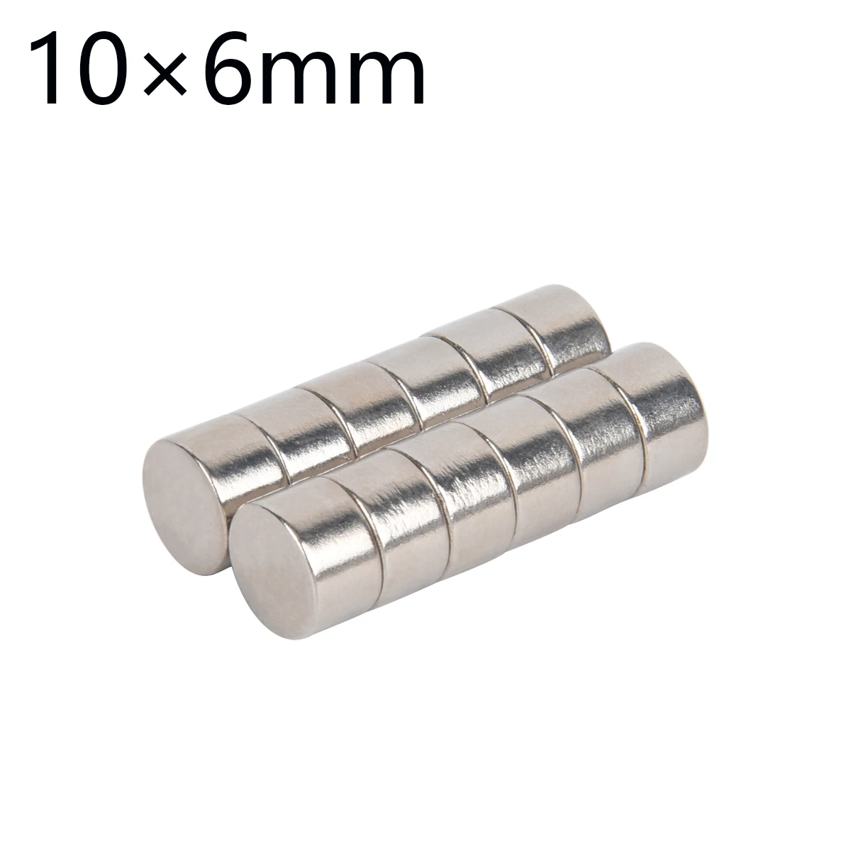 5~50pcs 10x6mm Round Neodymium Magnet N35 Permanent Super  Fridge Magnets Crafts DIY Small Magnetic Disc 10mm*6mm