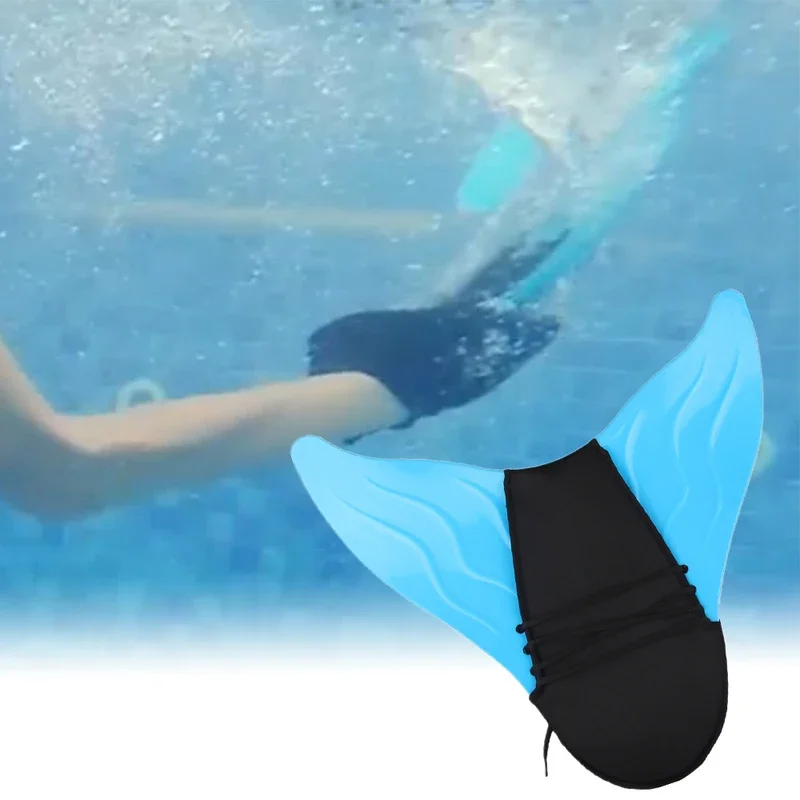 زعانف السباحة للفتيات حورية البحر ملابس السباحة إكسسوارات فراشة السكتة الدماغية معدات الغوص المنوفية للأطفال ذيل السمكة زعانف السباحة الزعانف