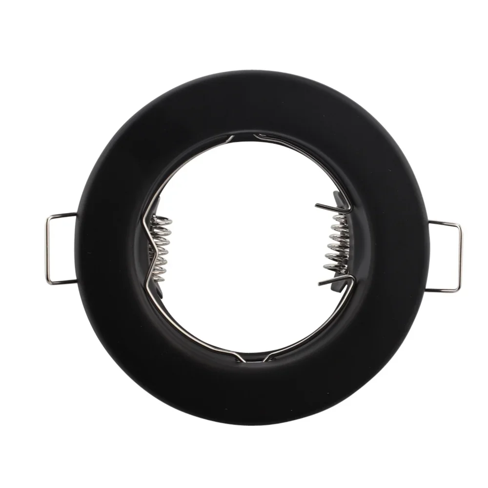 2PCS Recessed Spot LED Spotlight Fitting Ceiling Lamp Adjustable Frame GU5.3 GU10 MR16 Bulb Fixture Changeable 55mm Cut Hole