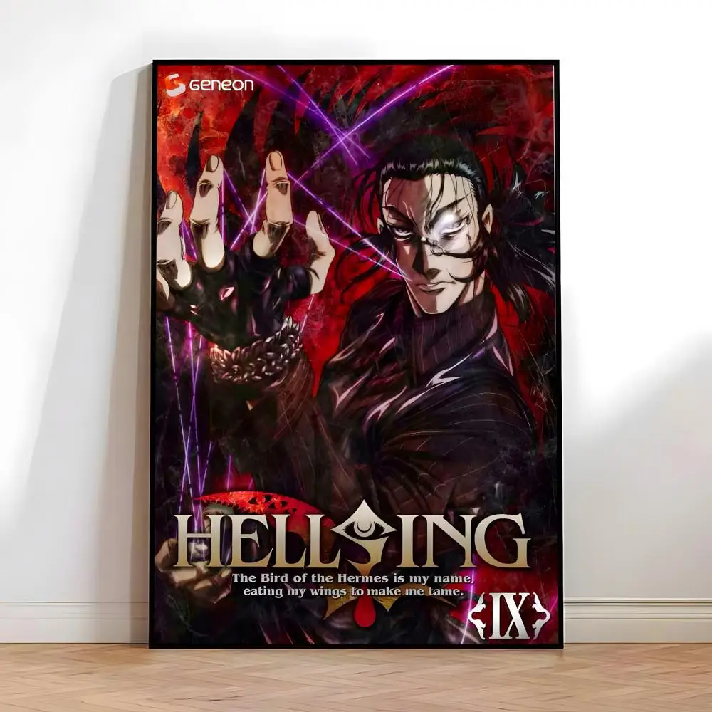H-Hellsing Poster Hochwertige Vintage-Drucke und Poster für Zuhause, Bar, Café, ästhetische Wandkunst. – Detail 21