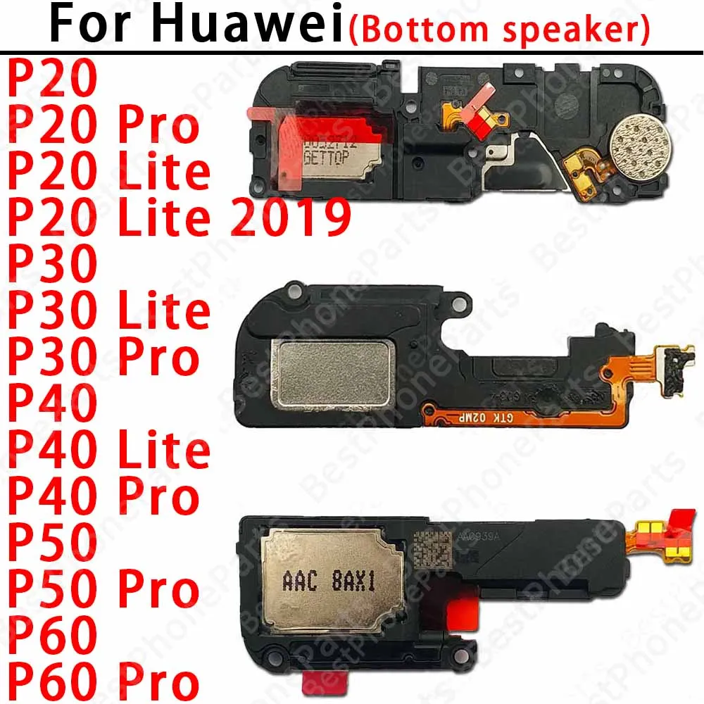 Loudspeaker For Huawei P20 P30 P40 P50 P60 Lite 2019 P20 P30 P40 P50 P60 Pro Loud Speaker Buzzer Ringer Sound Module Board