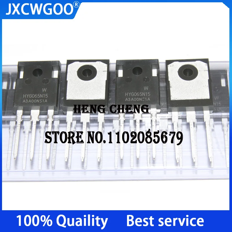 10PCS 100%New Original HYG065N15NS1W HYG065N15 G065N15 TO-247 Field effect transistor (MOSFET)