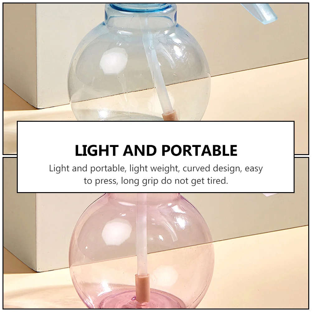 

2pcs Handheld Spray Bottle Refillable Plastic Mist Sprayer For Travel Liquid Container Leakproof Lightweight Portable Fine Mist