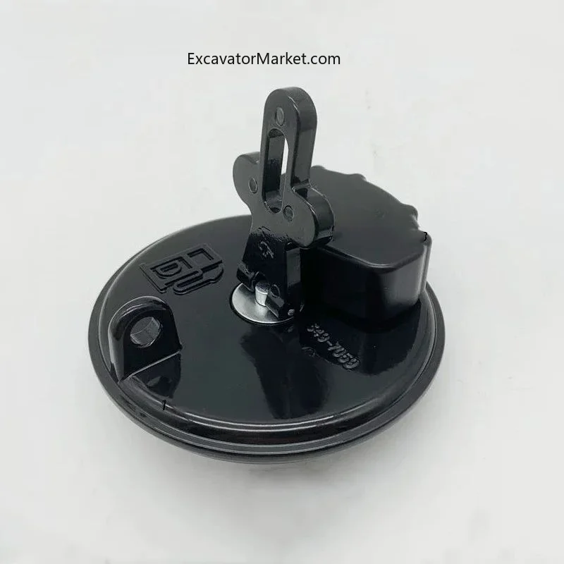 Excavator Accessories FOR CAT312 E313 E315 E318 E320D2GC excavator Diesel fuel tank cap Tank cap padlock