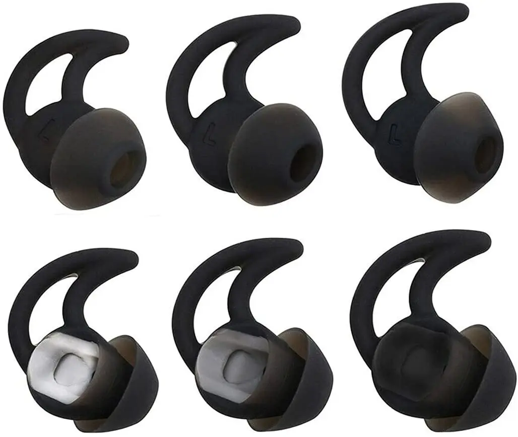 Replacement EarTips Eargel for Bose QC30 QuietControl 30 QC20 SIE2 IE2 IE3 Soundsport Soundtrue Wireless Sports Earphones