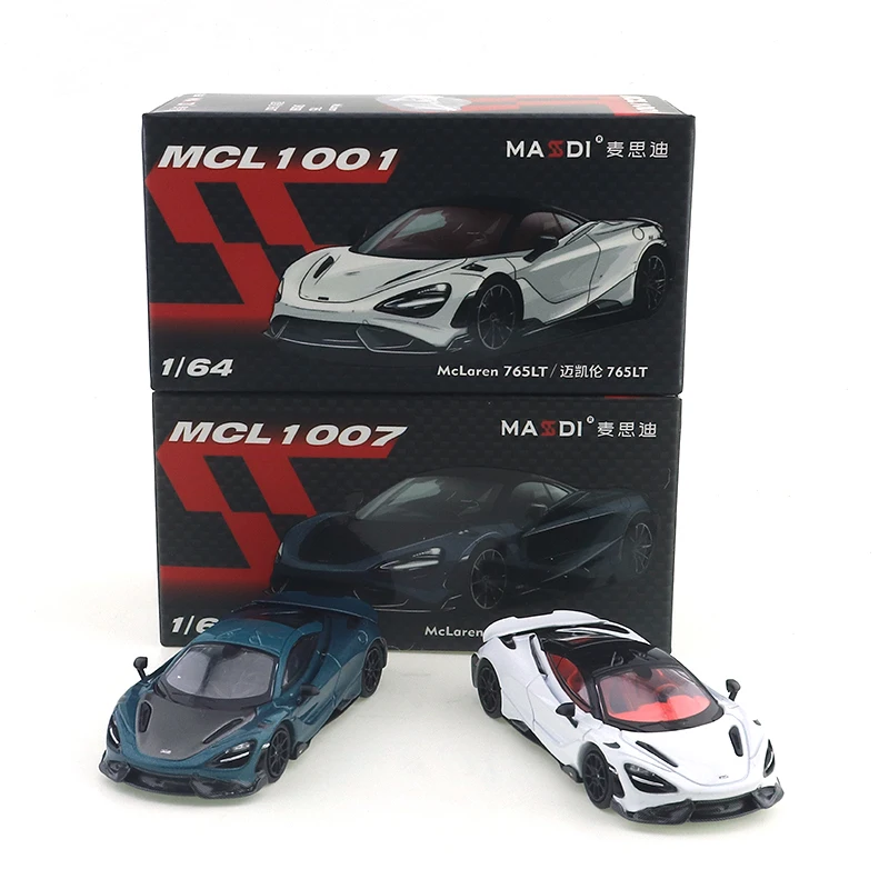 Steve Macbeth 1/64 MCL1001 McLaren MCL1105 Senna Model Decoration Diecast Alloy Collection Gift