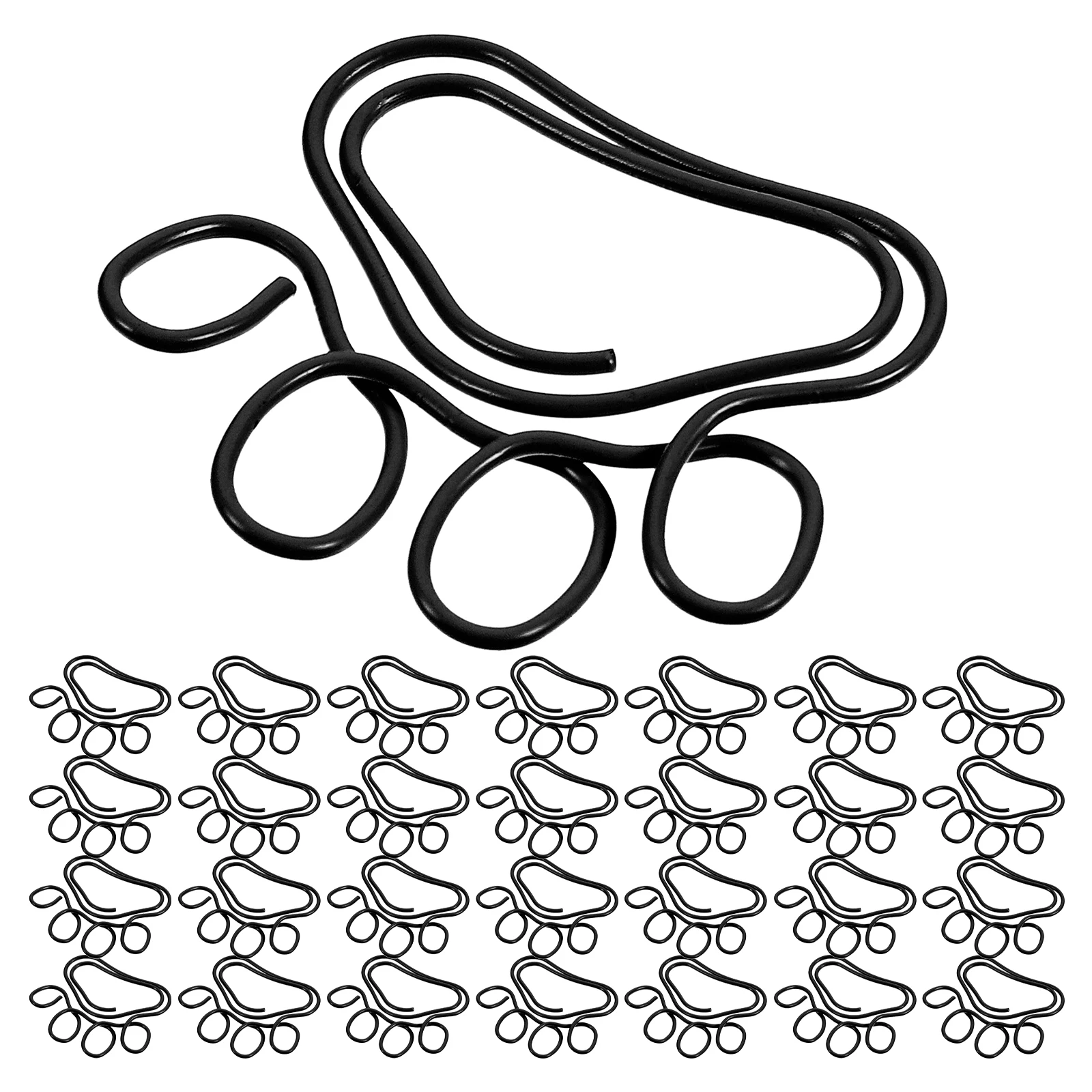 

60Pcs Decorative Paw-Shaped Paperclips Strong Metal Wire Clips for Efficient File Identification Students Paper Organizers