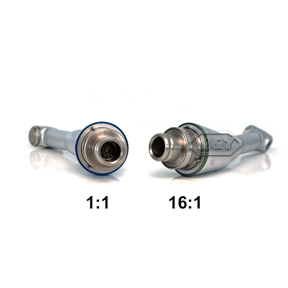 Gratis Verzending Tandheelkundige Contra Hoek Endo Hoofd Voor Motor Bestand Rotor As 1:1 16: 1 Accessoire Drukknop Gemotoriseerd