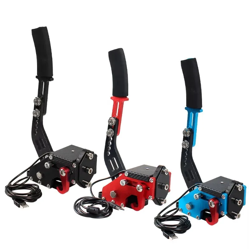 

Computer Racing Game 16-Bit Hall Sensor Universal Serial Bus SIM Handbrake HB-1009 2024 Popular Universal Serial ndbrake