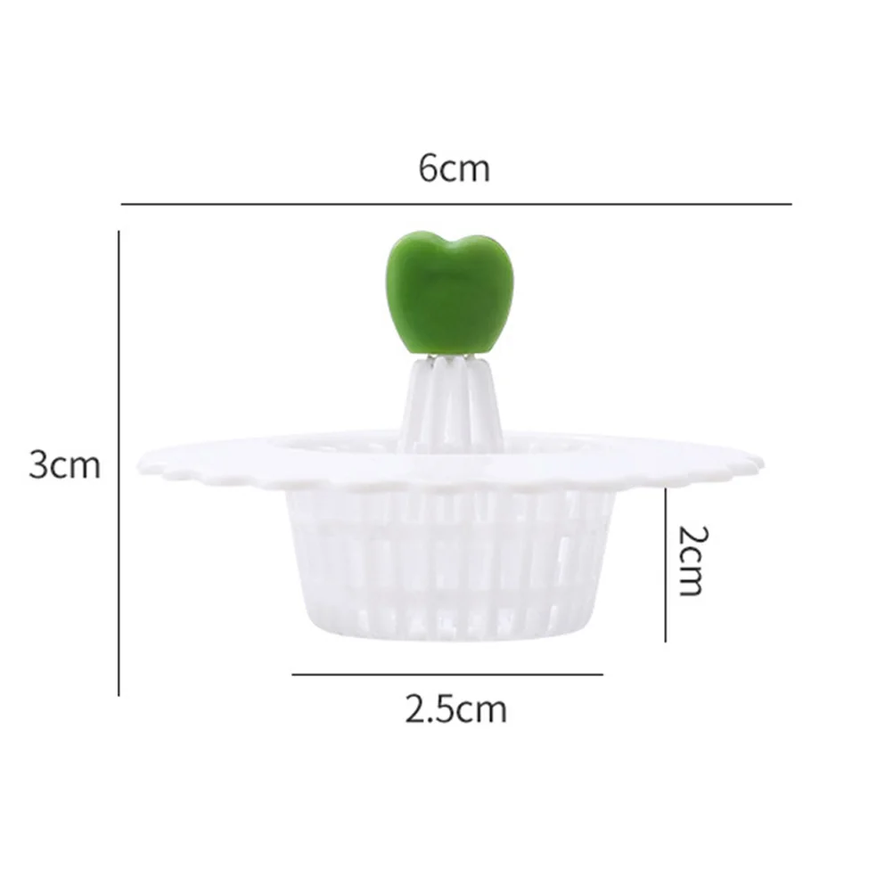 10 قطعة البلاستيك مقاومة للاهتراء امتزاز قوي مرشح المنزل بسيط بالوعة تصفية بالوعة الشعر الماسك المطبخ استنزاف مصفاة المطبخ