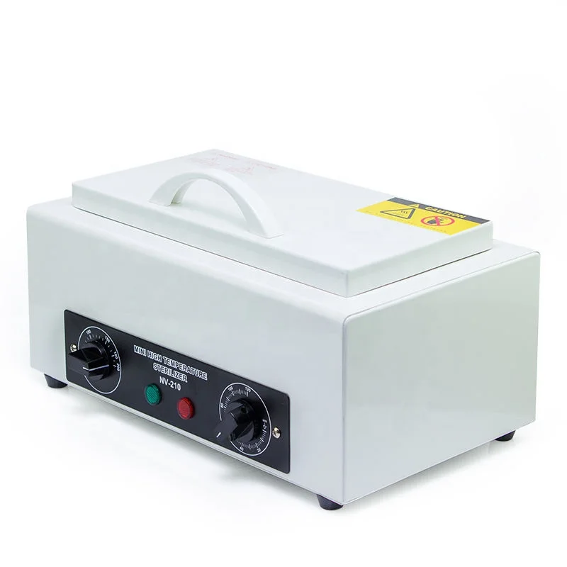 

Good Quality Nail Art Salon Disinfection Autoclave High Temperature Dry Heat Sterilizer Portable den-tal Clinic Disinfection Box