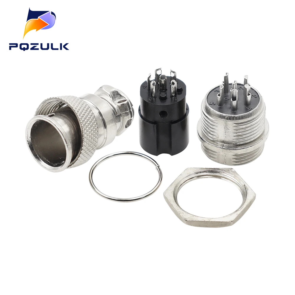 GX12 GX16 GX20 2 3 4 5 6 7 8 9 10 12 14 15 Pin Male Female Lc Cable Aviator Aviation Circular Connector Plug Socket